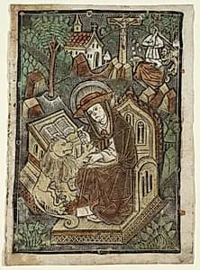 St. Jerome by Kölner Wappenschild (German)