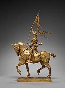 St. Joan of Arc by Emmanuel Fremiet (French, 1824–1910)