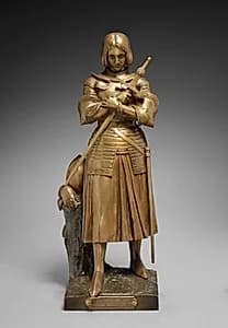 St. Joan of Arc by Princesse Marie-Christine d' Orleans (French, 1813–1839)