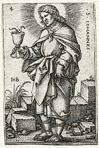 St. John by Hans Sebald Beham (German, 1500–1550)