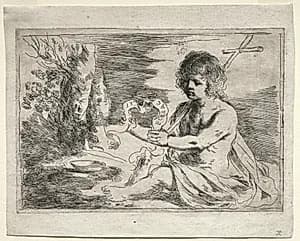 St. John the Baptist by Guercino (Italian, 1591–1666)