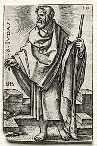 St. Judas by Hans Sebald Beham (German, 1500–1550)