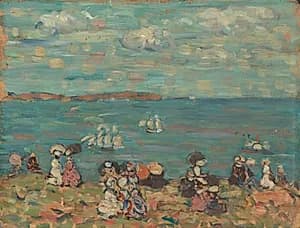 St. Malo by Maurice Prendergast (American, 1858–1924)