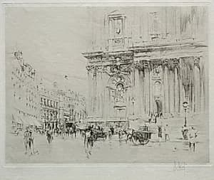 St. Paul's, London by William Walcot (British, 1874–1943)