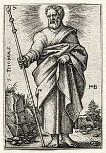 St. Thomas by Hans Sebald Beham (German, 1500–1550)