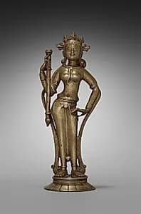 Standing Devi by Unknown Artist