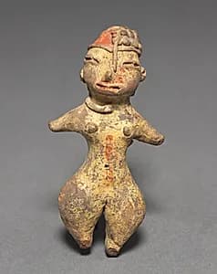 Standing Female Figurine by Unknown Artist