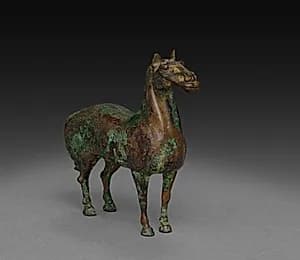 Standing Horse by Unknown Artist