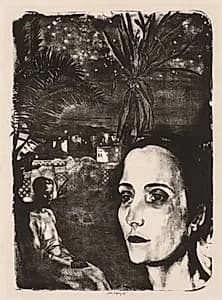 Starry Night, Alassio by John Copley (British, 1875–1950)