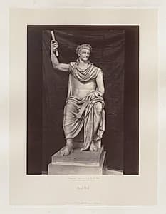 Statue de Tibere, Vatican by Charles Soulier (French, 1840–1875)