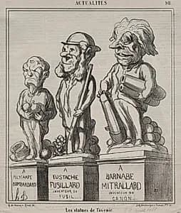 Statues of the future by Honoré Daumier (French, 1808–1879)