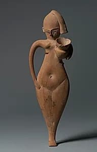 Statuette of a Serving Girl by Unknown Artist