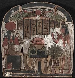 Stele of Djedasetiufankh by Unknown Artist