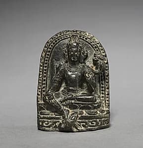 Stele with Padmapani by Unknown Artist