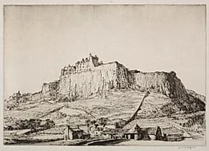 Stirling Castle, No. 2 by Muirhead Bone (British, 1876–1953)