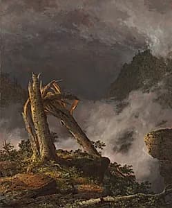 Storm in the Mountains by Frederic Edwin Church (American, 1826–1900)
