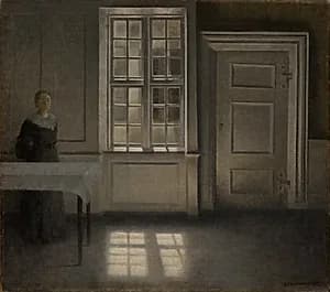 Strandgade, Sunshine by Vilhelm Hammershøi (Danish, 1864–1916)