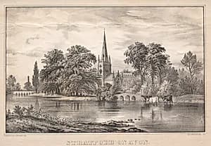 Stratford on Avon by James Merritt Ives (American, 1824–1895)