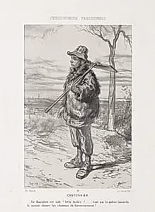 Street Sweeper by Paul Gavarni (French, 1804–1866)