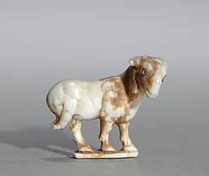 Striding Goat by Unknown Artist
