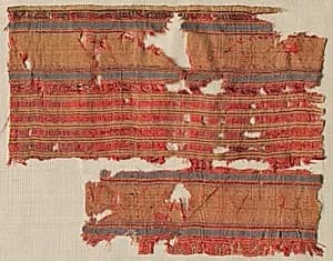 Striped fragment by Unknown Artist