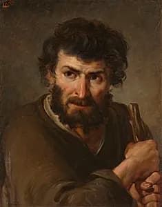 Study of a Shepherd by Unknown Artist