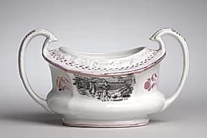 Sugar Bowl and Lid by Unknown Artist