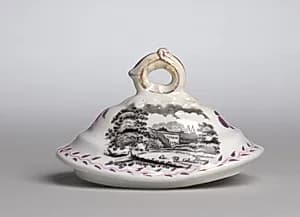 Sugar Bowl and Lid (lid) by Unknown Artist