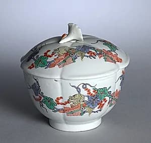 Sugar Bowl by Chantilly Porcelain Factory (French)