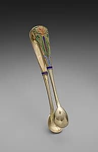 Sugar Tongs by Feodor Ivanovich Rückert (Russian, 1840–1917)