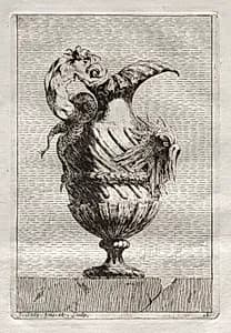 Suite of Vases:  Plate 16 by Jacques François Saly (French, 1717–1776)