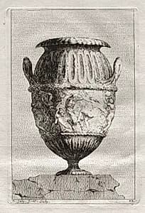Suite of Vases:  Plate 22 by Jacques François Saly (French, 1717–1776)