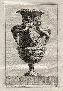 Suite of Vases:  Plate 26 by Jacques François Saly (French, 1717–1776)