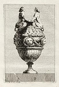Suite of Vases:  Plate 5 by Jacques François Saly (French, 1717–1776)