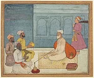 Sultan and Musicians by Unknown Artist
