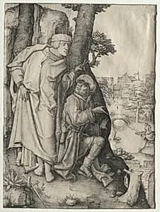 Susanna and the Two Elders by Lucas van Leyden (Dutch, 1494–1533)