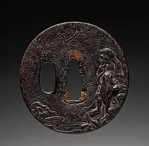 Sword Guard by Masayuki (Japanese, 1691–1764)
