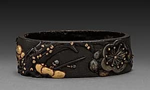 Sword-Hilt Collar (Fuchi) by Unknown Artist