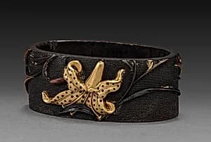 Sword-Hilt Collar (Fuchi) by Unknown Artist