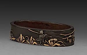 Sword-Hilt Collar (Fuchi) by Unknown Artist