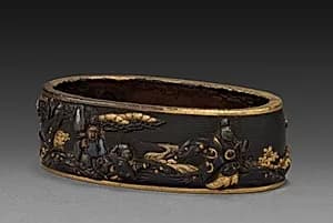 Sword-Hilt Collar (Fuchi) by Unknown Artist