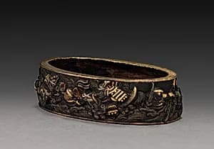 Sword-Hilt Collar (Fuchi) by Unknown Artist