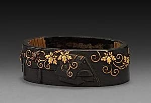Sword-Hilt Collar (Fuchi) by Unknown Artist