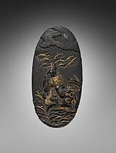 Sword-Hilt Pommel (Kashira) by Unknown Artist