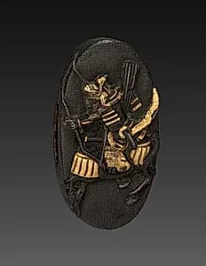 Sword-Hilt Pommel (Kashira) by Unknown Artist