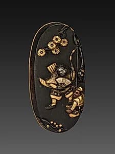 Sword-Hilt Pommel (Kashira) by Unknown Artist
