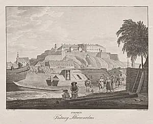 Syrmien, Festung Peterwardein by Jakob Alt (Austrian, 1789–1872)
