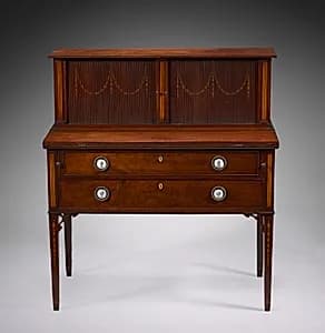 Tambour Desk by John Seymour (American, 1738–1818)