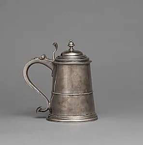 Tankard by Ephraim Cobb (American, 1708–1775/77)