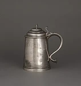 Tankard by Samuel Casey (American, c. 1724–c. 1780)